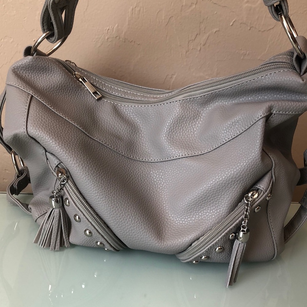 Beige Shoulder Bag